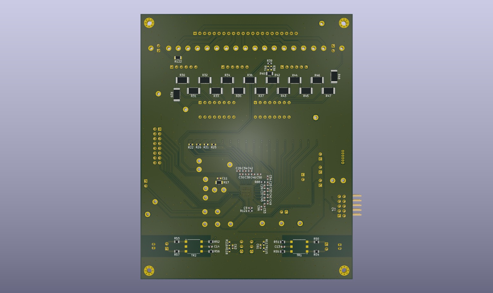 16-Cell Battery Management System PCB Layout