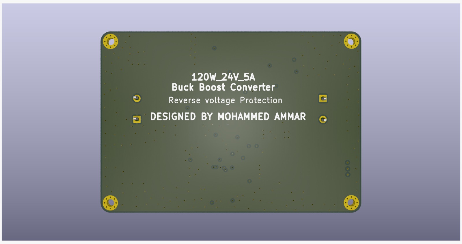 24V 5A Buck Converter PCB Design